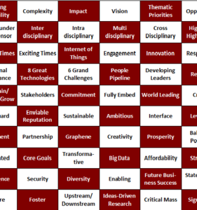 EPSRC Bingo